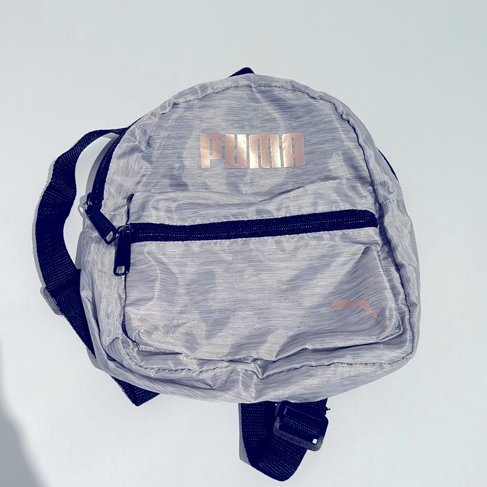 Puma grey toddler backpack